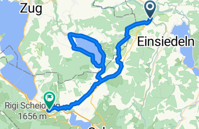 Route in der Bikemap App öffnen