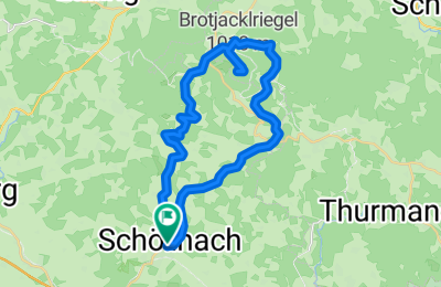 Route in der Bikemap App öffnen