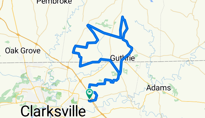 Clarksville Sunrise Rotary Bike Ride - 62 Mile