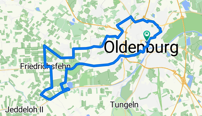 Oldenburg Hbf-ZOB nach Willy-Brandt-Platz 3, Oldenburg