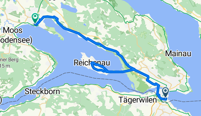 3. Nap A. Konstanz –Reichenau sziget - Allensbach – Markelfingen – Radolfzell