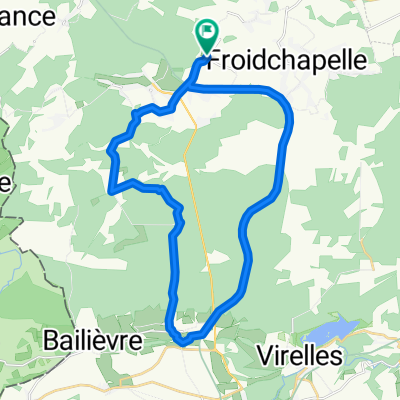 Foret de Chimay, Rance et Froidchapelle