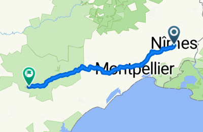 Route in der Bikemap App öffnen