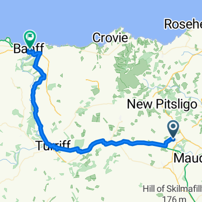 Potsligo to Banff