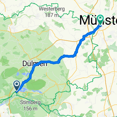 Haltern nach Münster
