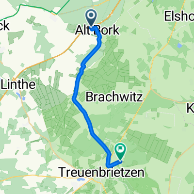 Moderate Route in Treuenbrietzen