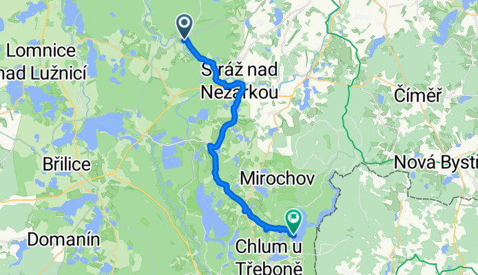 Stredná trasa Staňkov