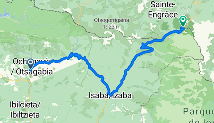 Ochagavia - Piedra de San Martin (Solo IDA)