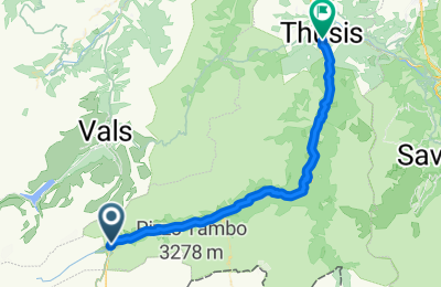 Route in der Bikemap App öffnen