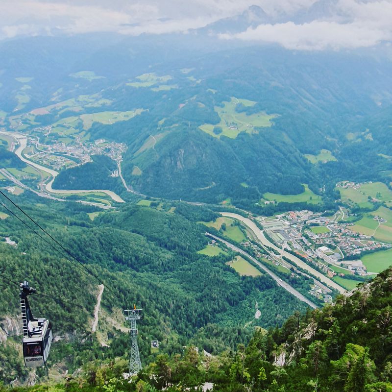 Rakousko, den 3.: Werfen - Bad Reichenhall