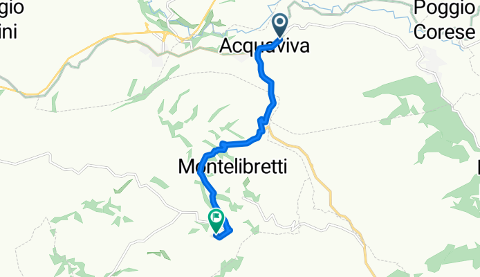 Percorso rilassato in Montelibretti