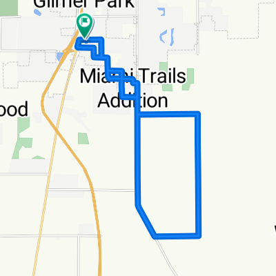Steady ride in South Bend 10 m