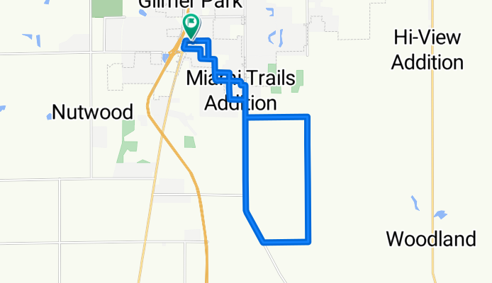 Steady ride in South Bend 10 m