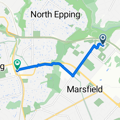 Home to Epping Station