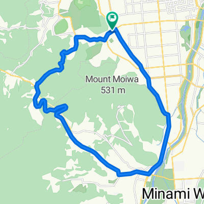 幌見峠、小林峠一周コース
