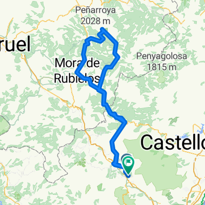 Navajas-Olba-Pistas de esqui