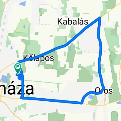 Moderate route in Nyiregyhaza20190807