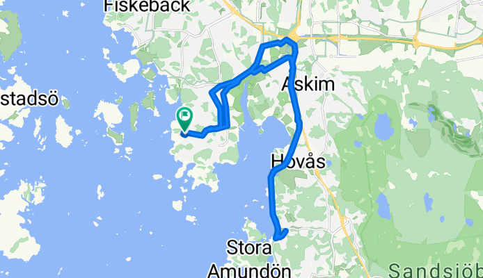 Slow ride in Göteborg