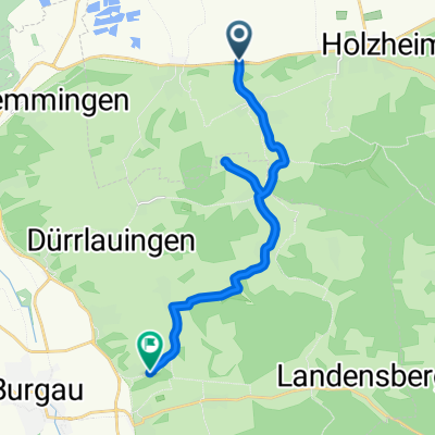 Moderate Route in Haldenwang