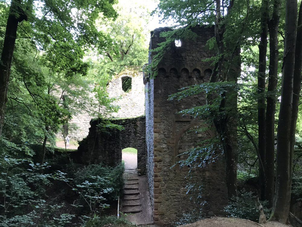 Anspruchsvolle Runde über die Ruine Rodenstein und Laudenau