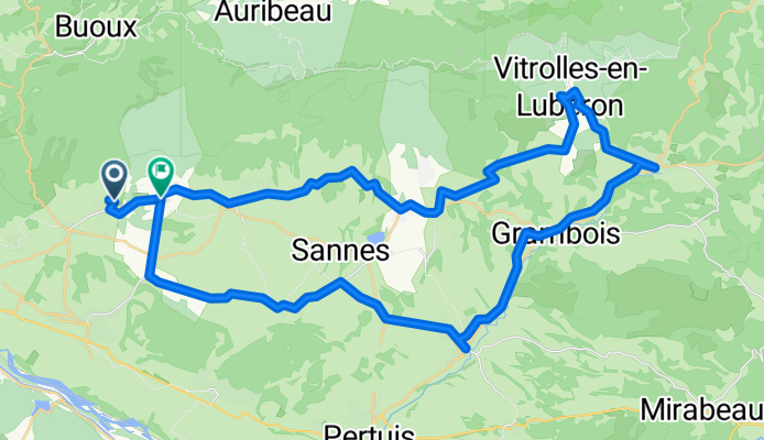F - Lourmarin / Vitrolles-en-Luberon_58 km
