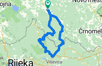 Route in der Bikemap App öffnen