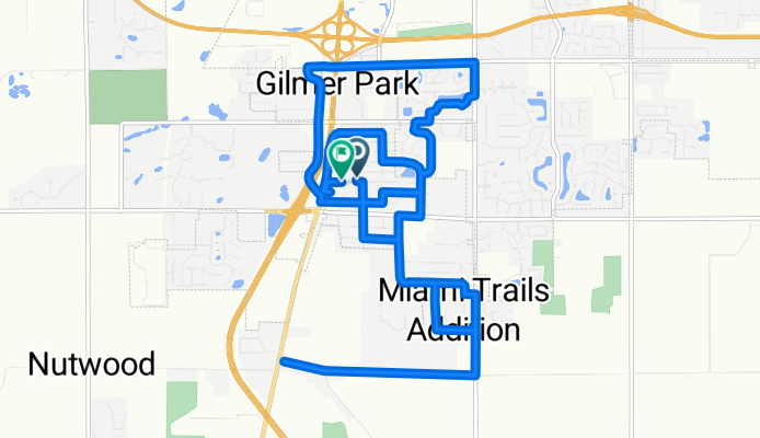 Easy ride in South Bend