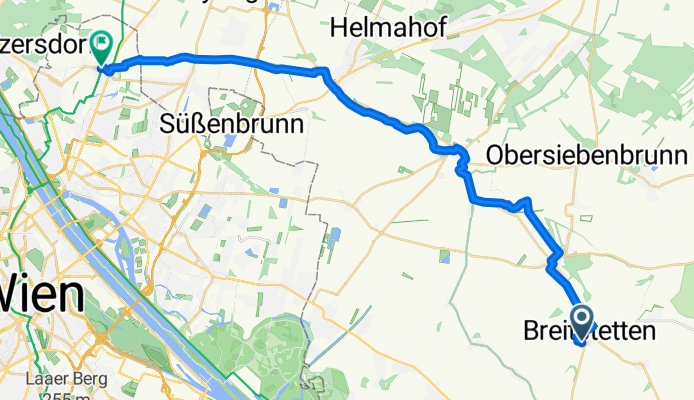 1.Tag: Breitstetten-Leopoldsdorf-Deutsch Wagram-Stammersdorf