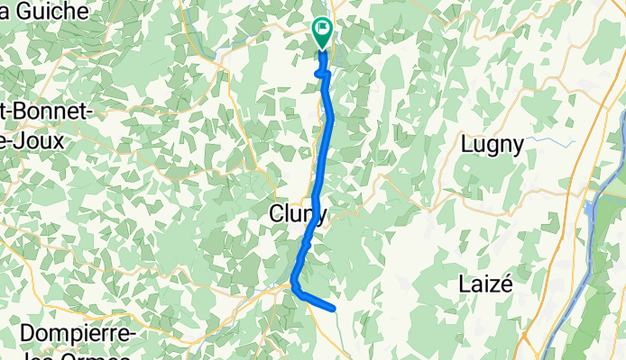 Ameugny - Taize - Cluny - Tunel