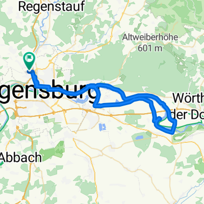Lappersdorf- Geisling und zurück