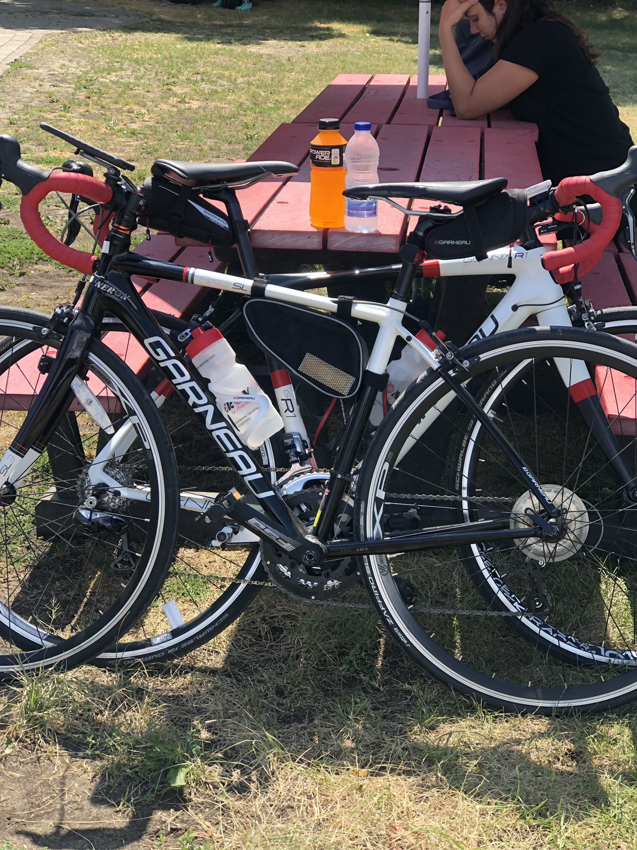 Ride avec mon fils voie maritime - circuit Gilles Villeneuve - pont Victoria