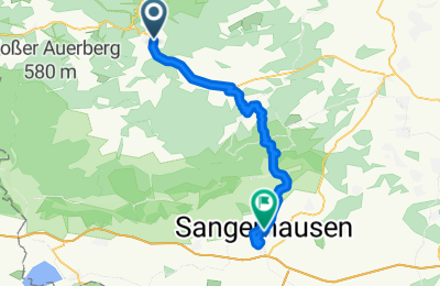 Route in der Bikemap App öffnen
