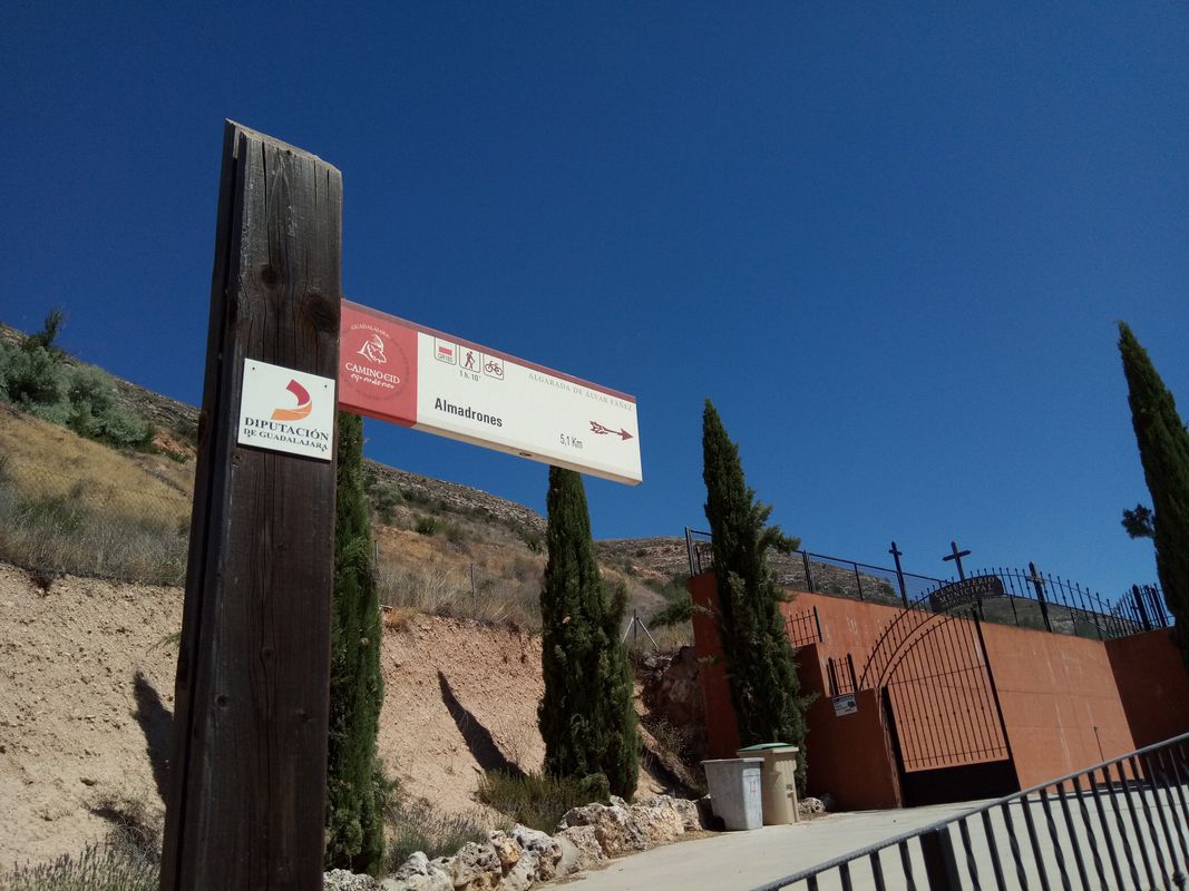 Sigüenza Alcalá de Henares por Camino del Cid