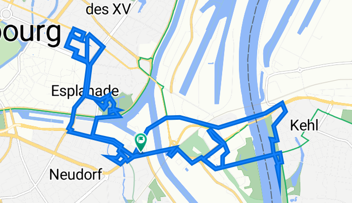 S1 Strasbourg full circuit eastern side (France)