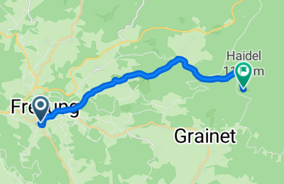 Route in der Bikemap App öffnen