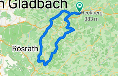 Route in der Bikemap App öffnen