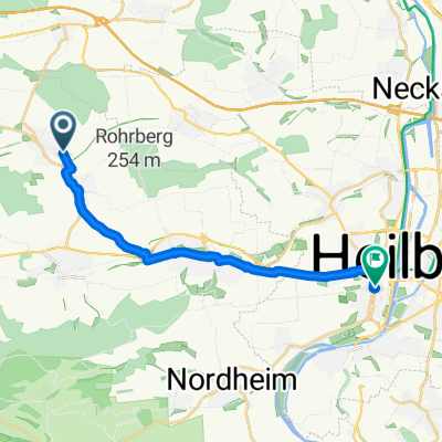 Langsame Fahrt in Heilbronn