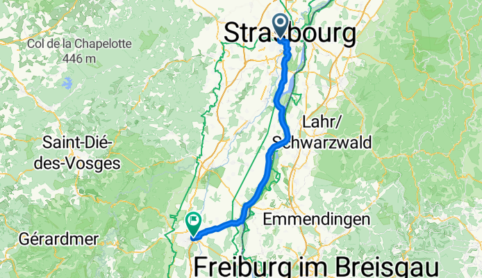 Strasbourg to Colmar (Passed)