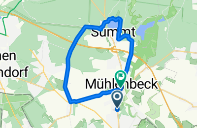 Route in der Bikemap App öffnen