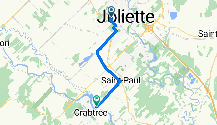 Itinéraire modéré en Crabtree