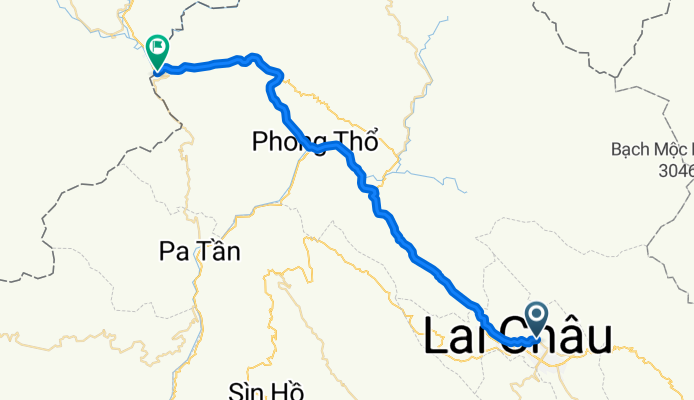 Lai Chau to Mua Lu Thang