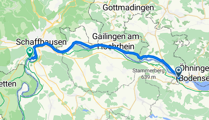 Stein am Rhein-Rheinfall Neuhausen