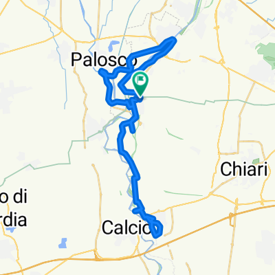 giro lungo fiume Oglio
