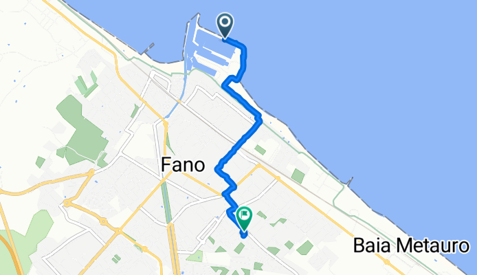 Percorso rilassato in Fano