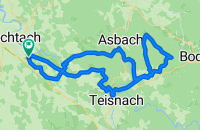 Route in der Bikemap App öffnen
