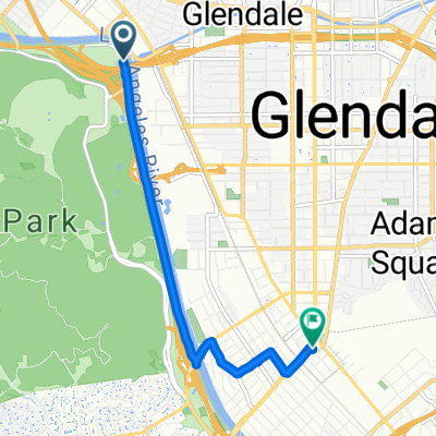 Moderate route in Glendale