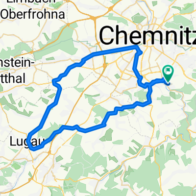 Gemütliche Route in Chemnitz