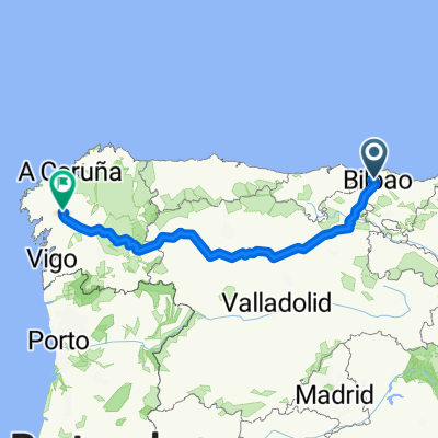 Bilbao - Santiago de Compostila