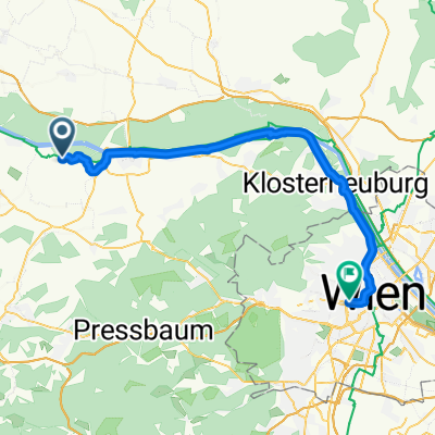 7. Etappe Donauradweg
