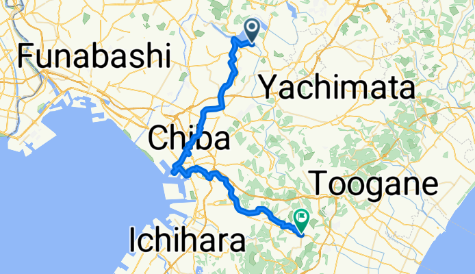 印旛沼～手繰川～土気